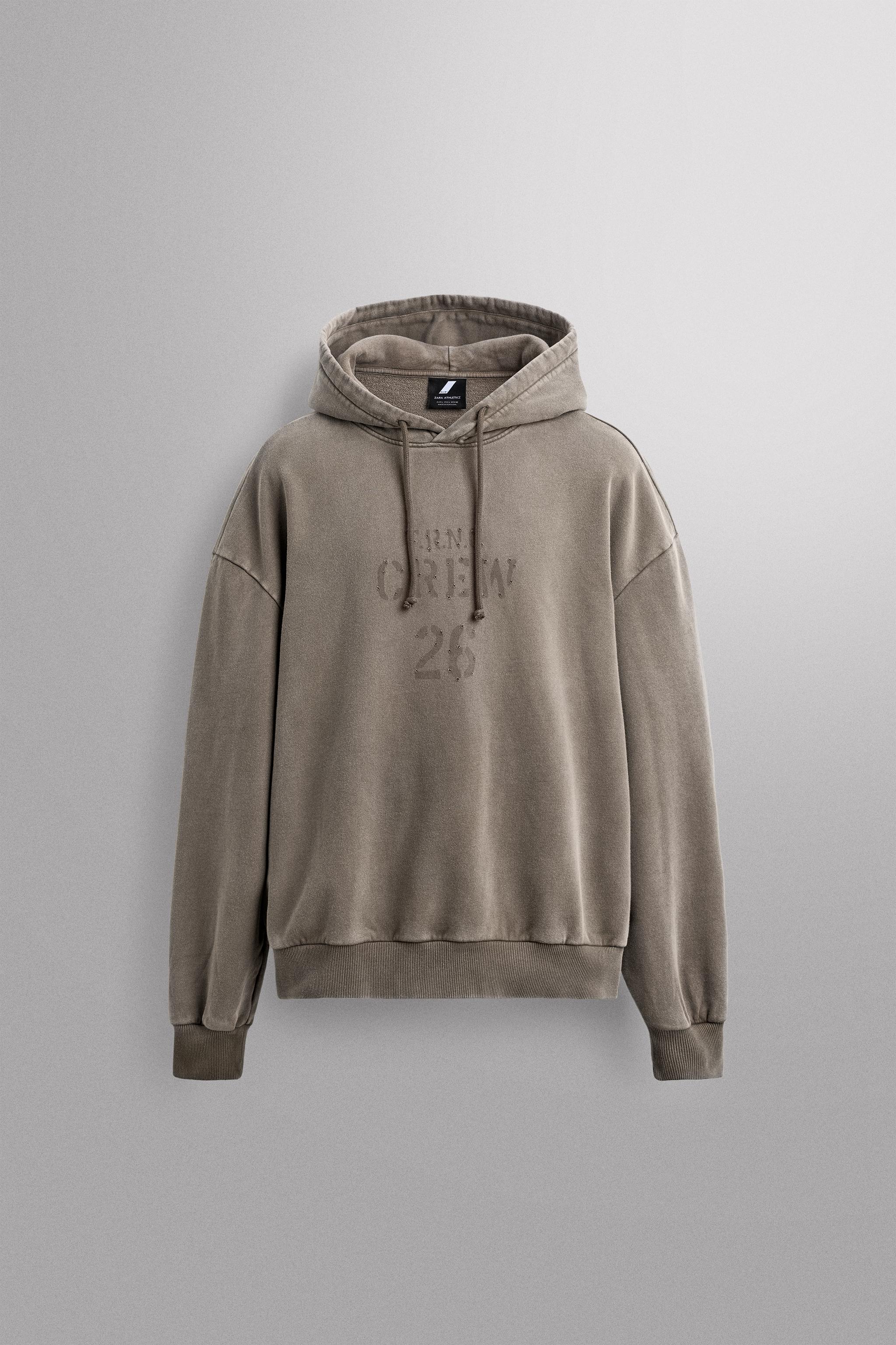 WASHED RELAXED FIT TRAINING SWEATSHIRT